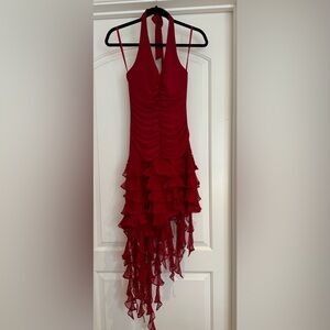 BCBG MAXAZRIA Red Dress